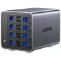 Caixa RAID Unitek S1301AGY01-EU USB-C para unidades SATA, suporta até 80 TB