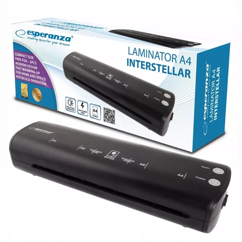 Plastificadora Esperanza EFL004 preto