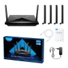 Router sem fios Cudy LT18 Gigabit Ethernet dual-band (2,4 GHz / 5 GHz) 4G preto