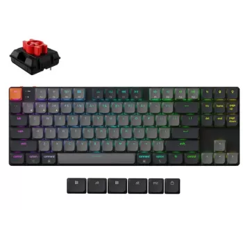 Teclado Wrl K1 RGB/preto K1X-H1 Keychron