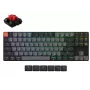 Teclado Wrl K1 RGB/preto K1X-H1 Keychron