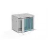 Armário de rack ALANTEC 19 polegadas 9HE 600x450, cinzento embalagem plana