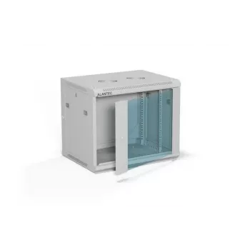 Armário de rack ALANTEC 19 polegadas 9HE 600x450, cinzento embalagem plana