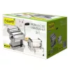 Máquina de massa manual Maestro MR1679R — aço inoxidável, acessório para ravioli, lâmina de corte de 6 mm