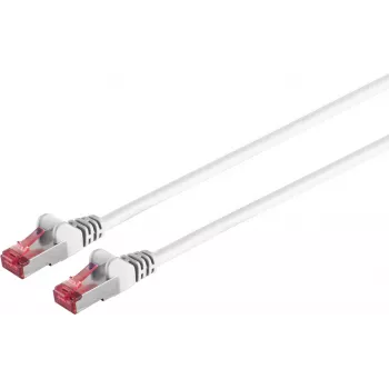 Cabo de rede ShiverPeaks 75711-A0.5W CAT6A S/FTP PIMF, 0,5 m