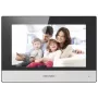 Videoporteiro Hikvision DS-KH6320-TE1, ecrã tátil capacitivo de 7 polegadas, PoE, 1024×600, MicroSD até 32 GB, Ethernet, Linux