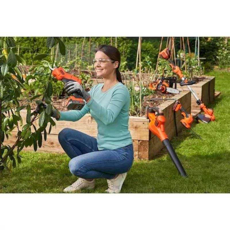 Tesoura de jardim com bateria Black & Decker 18V/2.0Ah BCPP18D1 Power shear