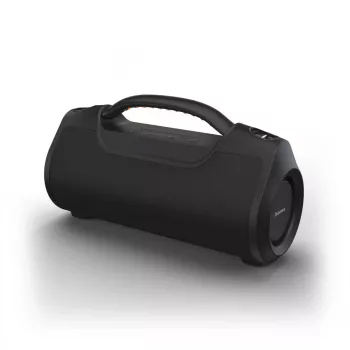 Barra de som HAMA Soundbarrel 2.0 preto Bluetooth sem fios — compacta 2.0 canais