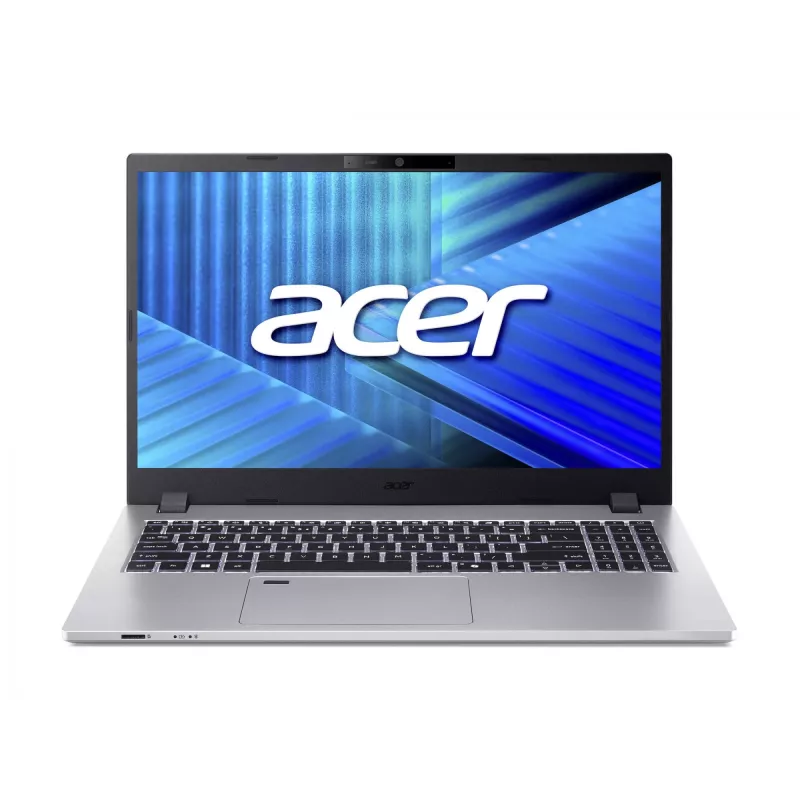 Portátil Acer TravelMate P2 TMP215-55-G2 Intel Core Ultra 7 255U, 15,6 polegadas FHD, 32 GB DDR5, 1 TB SSD, Windows 11 Pro, Prateado