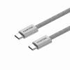 Cabo CANYON OnWire 60MG C-C 60W magnético entrançado 1m Cinzento-claro