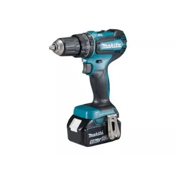 Berbequim Makita DHP485RTJ 28500 U/min sem chave 1,5 kg Preto, Azul