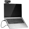 Webcam Canyon C2N 1080P Full-HD 2.0 megapixels com foco fixo, USB 2.0
