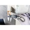 Paquímetro digital 2154N-20, instrumento de medição preto