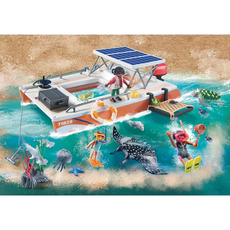 PLAYMOBIL® 71623 plataforma de recife de coral