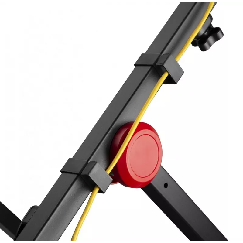 Suporte dobrável de aço para volante de gaming NanoRS RS155 com suporte para pedais ajustável antiderrapante