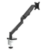 Suporte de monitor Maclean, mola a gás, 17-32, 2-10kg, preto, MC-133