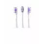 Cabeças de escova de dentes elétrica oscilante Xiaomi, suaves, 3 unidades