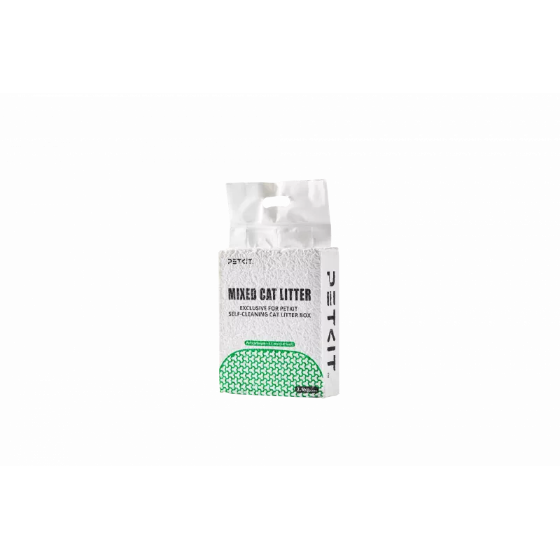 Areia para gatos PETKIT Mixed Cat Litter, 3 sacos – embalagem múltipla de areia aglomerante para gatos