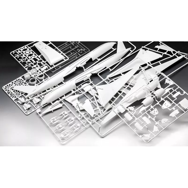 Revell 03881 Airbus A350-900 Lufthansa kit de modelismo em plástico, 1:144
