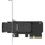 ICY DOCK MB305M4P-B gaveta amovível M.2 NVMe SSD para placa adaptadora PCIe 4.0 x4