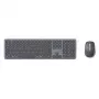 Conjunto de teclado e rato multi-dispositivo preto cinzento