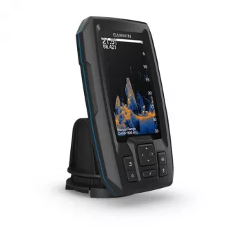 Detetor de peixes GARMIN STRIKER Vivid 4cv ecrã de 4 polegadas (10,2 cm), 272×480 px, 300 W RMS