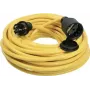 Cabo de extensão AS Schwabe 60353, 16 A, amarelo, 15 m