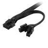 Adaptador de cabo de alimentação Triton SST-PP13 — 8-Pin EPS para 8-Pin EPS e 4+4-Pin
