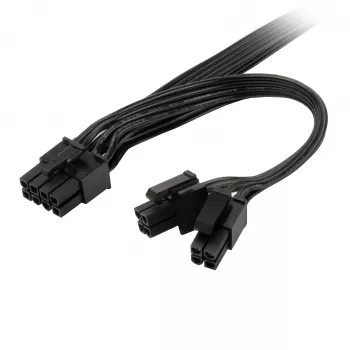 Adaptador de cabo de alimentação Triton SST-PP13 — 8-Pin EPS para 8-Pin EPS e 4+4-Pin