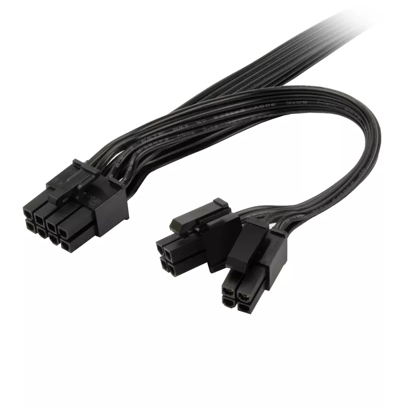 Adaptador de cabo de alimentação Triton SST-PP13 — 8-Pin EPS para 8-Pin EPS e 4+4-Pin