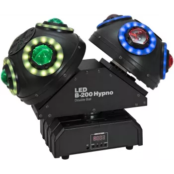 Efeito de luz EUROLITE LED B-200 Hypno Double Ball design 2-em-1