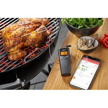 Termómetro de cozinha Bluetooth GEFU Control G-21950, 1 canal para monitorização de temperatura