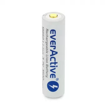 Bateria Li-Ion 18650 3,7V everActive 3500mAh (1 unid.) micro-USB com proteção