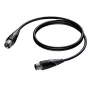 Cabo ficha XLR para conector fêmea XLR Procab 10 m — ligação de áudio simétrica, Procab 1KPCL114