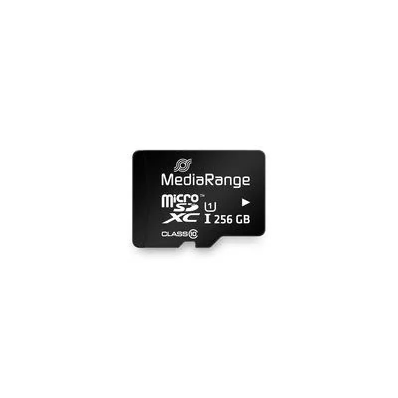 Cartão de memória MediaRange 256GB MicroSDXC UHS-I Class 10 MR946