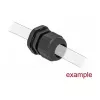 Prensa-cabos DeLOCK 60220 preto plástico 10 unid.