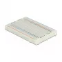 Breadboard DELOCK 18315 — plástico branco, 54 × 84 × 9 mm