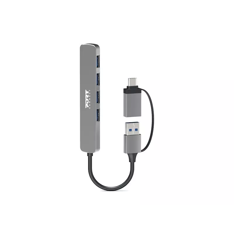 PORT CONNECT | Hub USB-C/USB-A para 4 USB-A 3.0 5Gbps