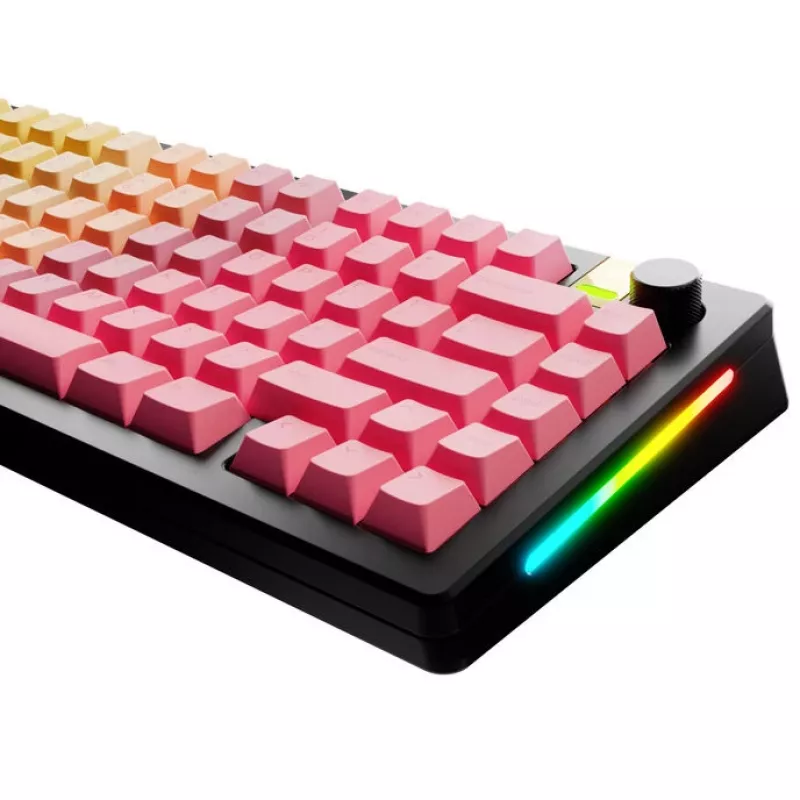 Conjunto de keycaps GLORIOUS GPBT Gradient Grapefruit Layout ANSI PBT Dye-Sub