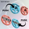 Volante mod Subsonic pack de 2 volantes para Switch e Switch 2 vermelho turquesa