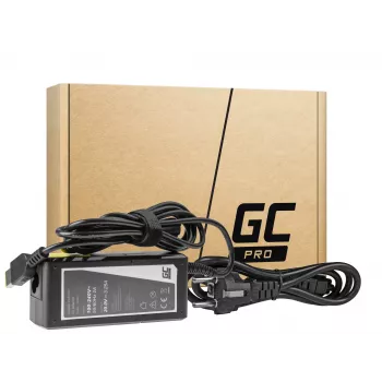 Fonte de alimentação Green Cell AD38AP 65W para portáteis Lenovo, 20V 3,25A, cabo de 1,2 m, preto