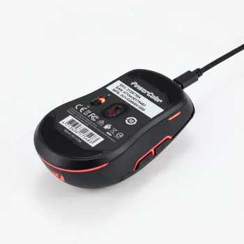 Rato sem fios - PowerColor ALPHYN AM10 preto