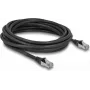 Cabo de rede DeLOCK RJ45 Cat.6A S/FTP 5m preto