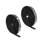 Fita de velcro DeLOCK autoadesiva C 15 m x L 25 mm preto