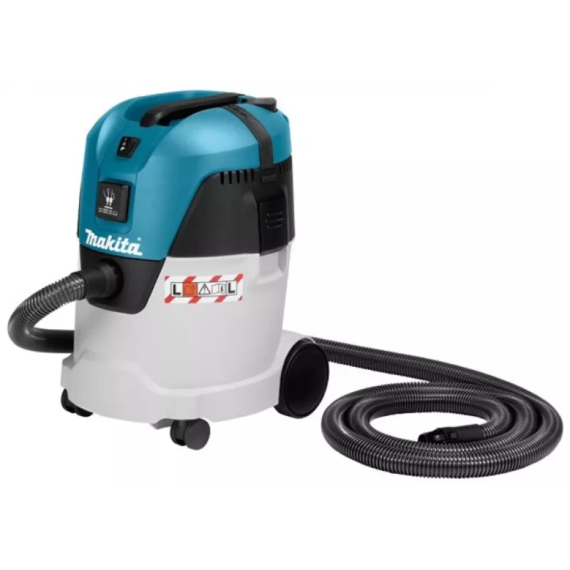 Aspirador de líquidos e pós Makita VC2512L — 25 L, 1.000 W, 230 V, 21 kPa, 60 l/s