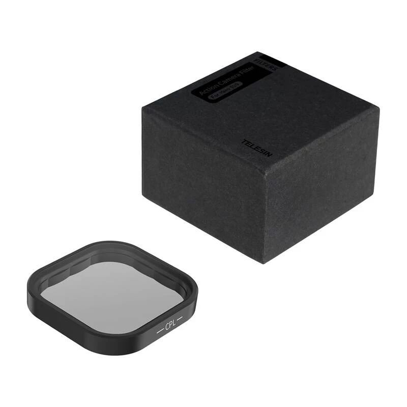 Filtro CPL Telesin para GoPro Hero 13 Black S5-FLT-08-TGP – polarizador circular para objetiva de câmara de ação