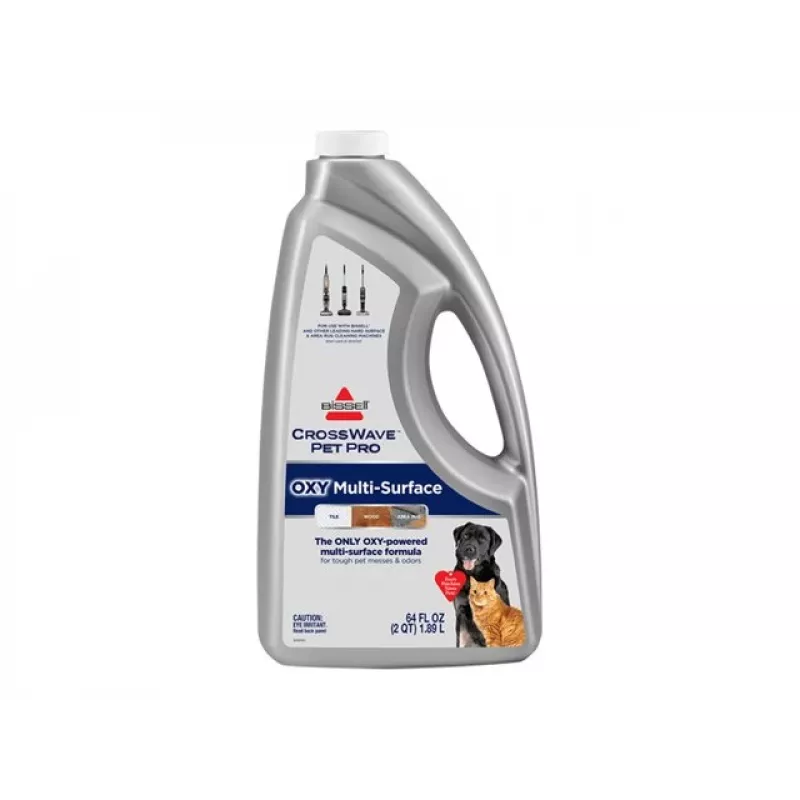 Bissell | CrossWave Pet Pro Oxy fórmula de limpeza multissuperfícies, 2 L