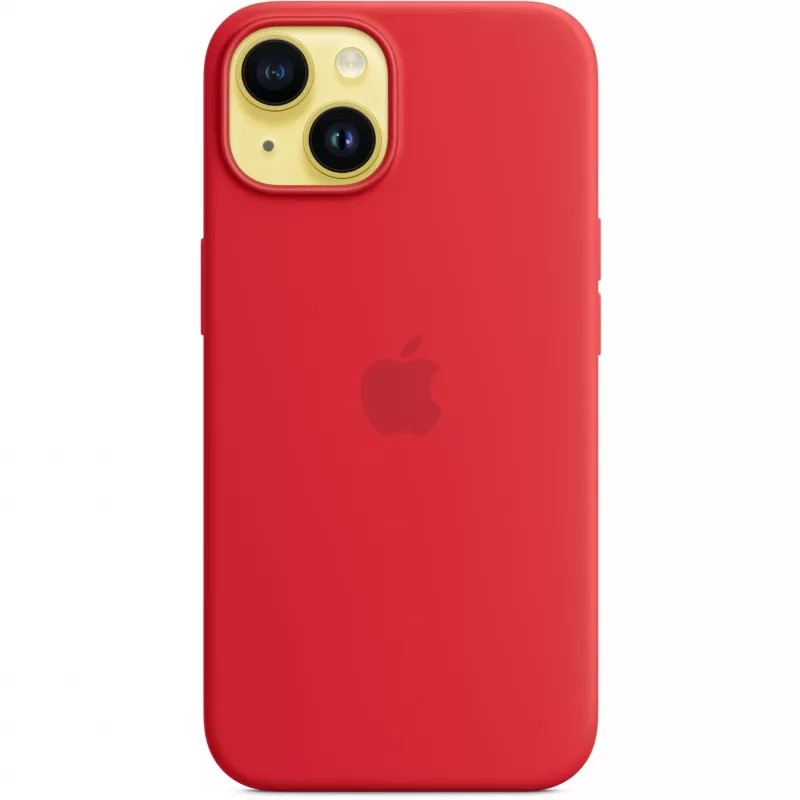 Apple iPhone 14 Capa de silicone com MagSafe, (PRODUCT)Red