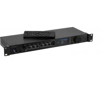 Pré-amplificador de rádio Internet/DAB+ Omnitronic EP-220NET com Bluetooth
