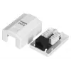 Tomada de rede LANBERG RJ-45 OU6-0001-W, Cat6, branco